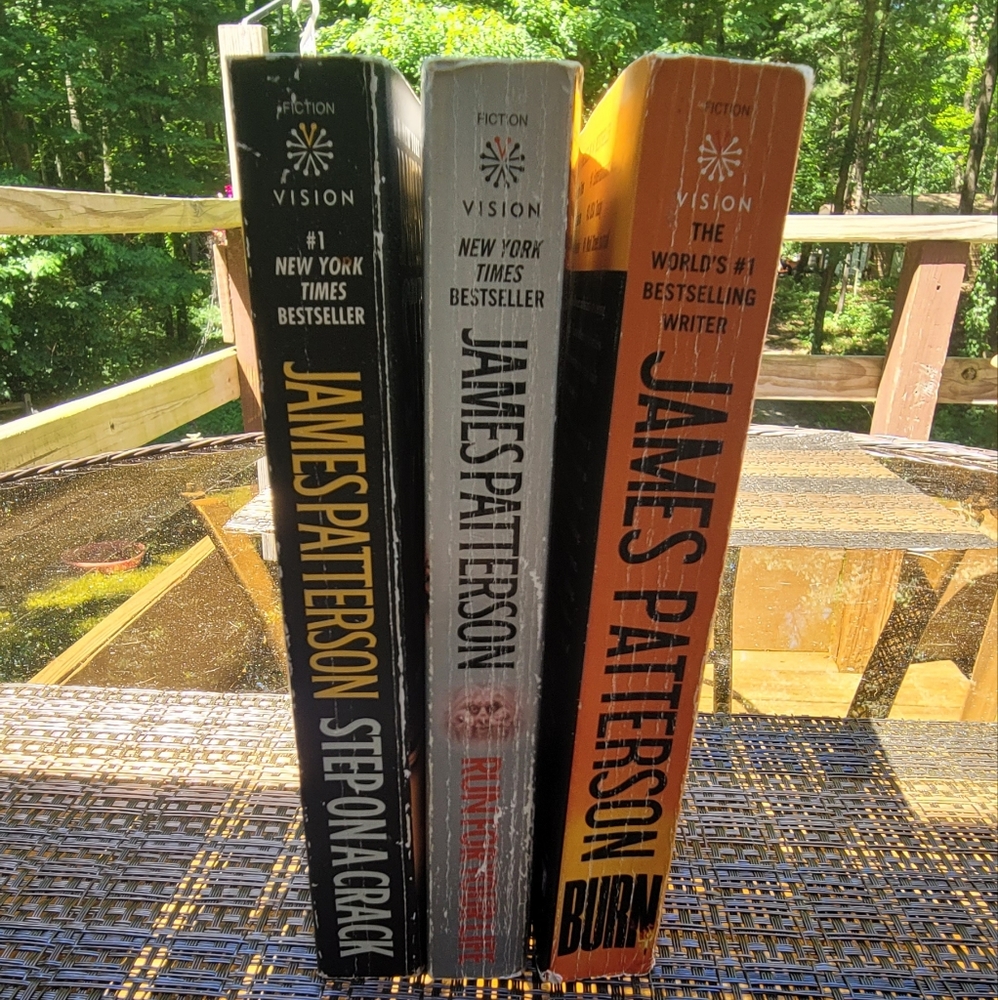 Lot of 3 James Patterson, Michael Bennett series Books
